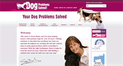 Desktop Screenshot of dogproblemssolved.com